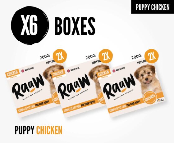 Puppy Chicken Bundle – X6 Boxes